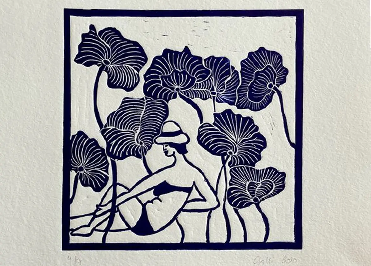 Zoom Artiste | Laurence Galli Linogravures